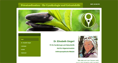Desktop Screenshot of dr-giegerl.at
